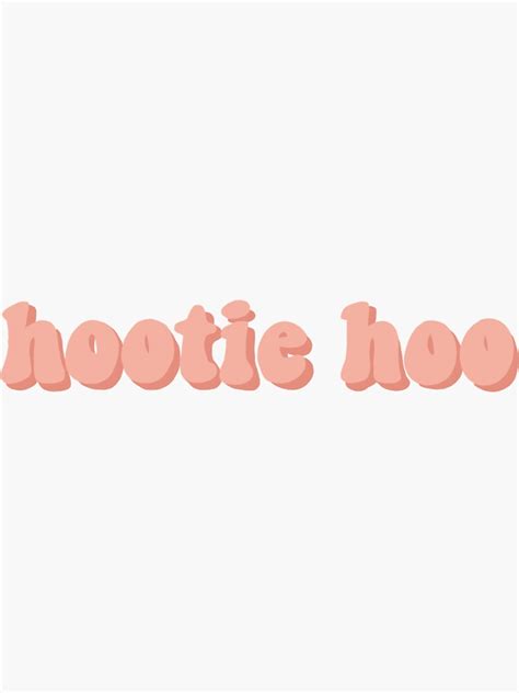 Hootie Hoo Sticker By Mikaylamc Redbubble