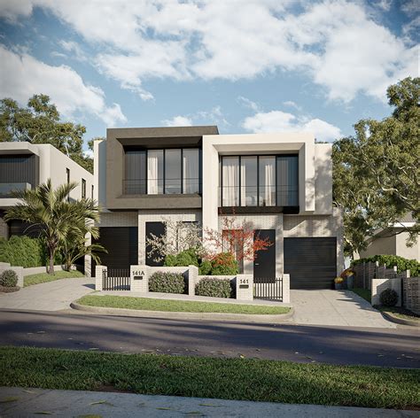 New Townhouses Southern Sydney Pti Architecture
