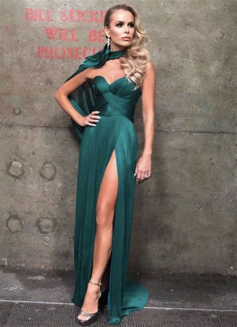 Itv Britains Got Talent Amanda Holden Saucy Flesh Flashing Dress