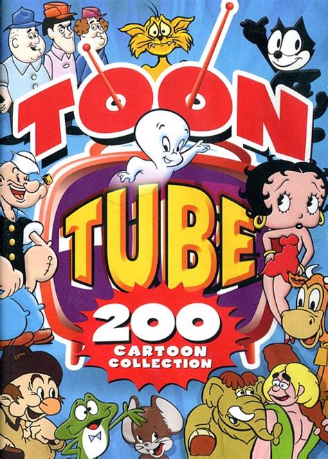 Toon Tube 200 Classic Cartoon Collection 4 Dvd 683904529169 Ebay