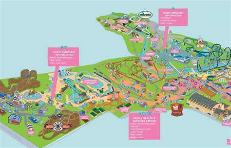 printable hershey park map