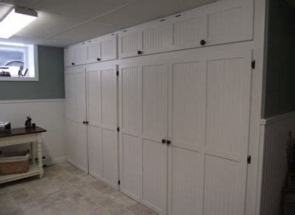 Basement storage areas are among the most sought after features in a home. 40+ ideas finished basement storage closet #storage # ...