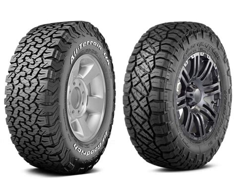 Bf Goodrich Ko2 Vs Nitto Ridge Grappler