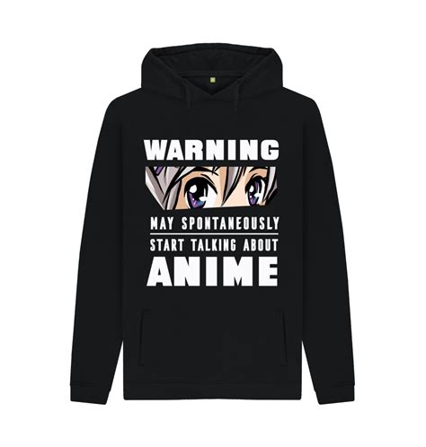 Warning May Talk About Anime Hoodie