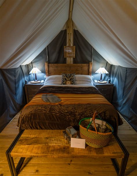 Cabin camping in the redwoods is a great alternative during the rainy season! Glamping in Big Sur - Luxury in the Redwood Forest ...