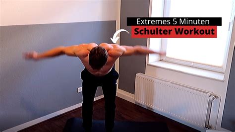 Extremes Schulter Workout Ohne Gewicht 5 Minuten YouTube