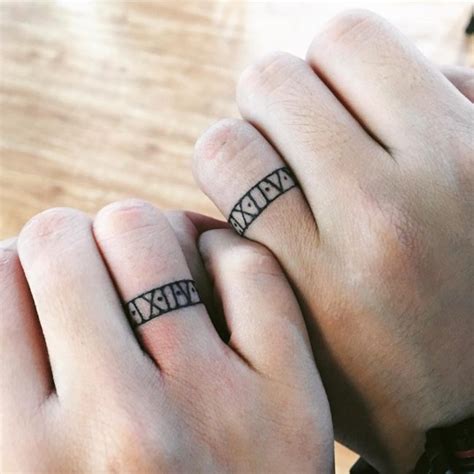 Ring Wedding Ring Tattoos For Her Png