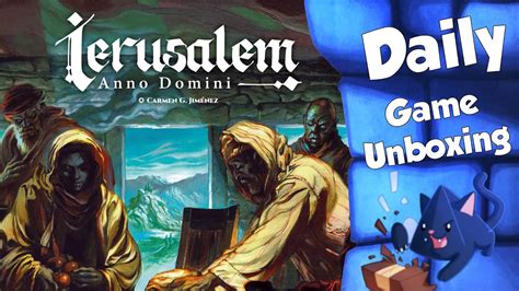 Ierusalem Anno Domini Daily Game Unboxing Youtube