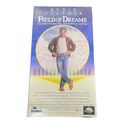 Rare Field Of Dreams Vhs 1989 Vintage Classic Factory Sealed New