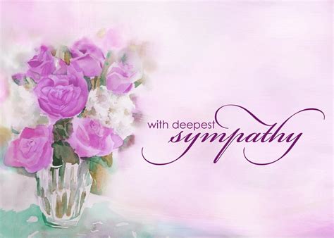 Emma Blog Free Printable Sympathy Card For Flowers Card Clipart