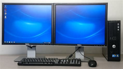 Dell Optiplex 780 Desktop Windows 7 Dual Core 31 Ghz 4gb 250gb 19