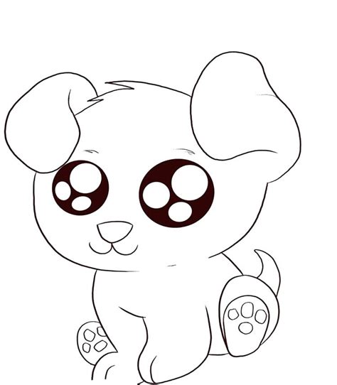 Puppy Cartoon Coloring Pages At Getdrawings Free Download