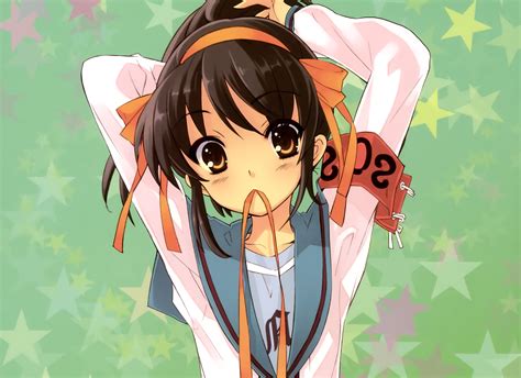 Anime The Melancholy Of Haruhi Suzumiya 4k Ultra Hd Wallpaper By Ito Noizi