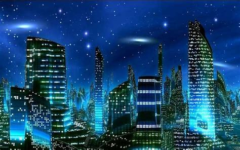 Image Futuristic City At Night Tyty109 Universe Wiki