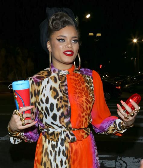 Andra Day Arrives At Avalon Nightclub In Los Angeles 02112016