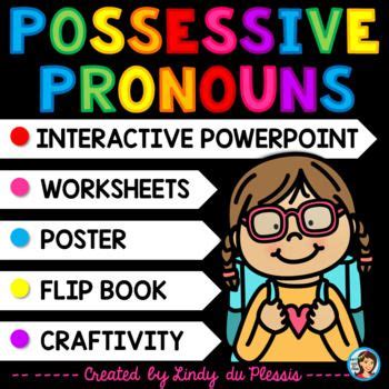 Possessive Pronouns Powerpoint And Worksheets This Possessive