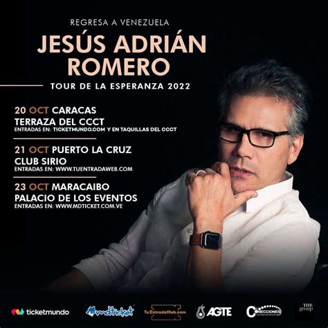 Jesús Adrián Romero Trae Al Palacio De Eventos Su Tour De La Esperanza