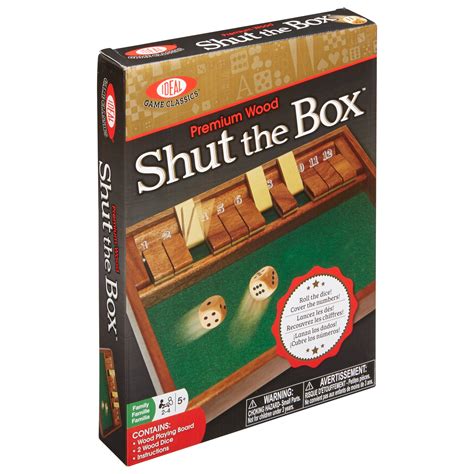 ideal shut the box game
