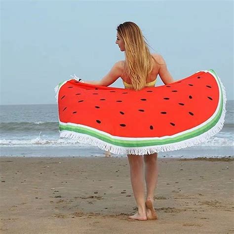 large round beach towel sand proof thick microfiber beach etsy
