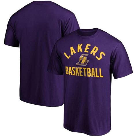 Bij ons vind je zeker wat je zoekt. Men's Los Angeles Lakers Fanatics Branded Purple Team Logo ...