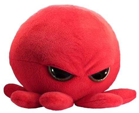 Grumpy Baby Octopus Cute Super Soft Squish Plush Stuffed Animal Toy