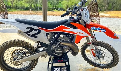 Chad Reeds Modified Ktm 250sx Two Stroke Motocross Action Magazine
