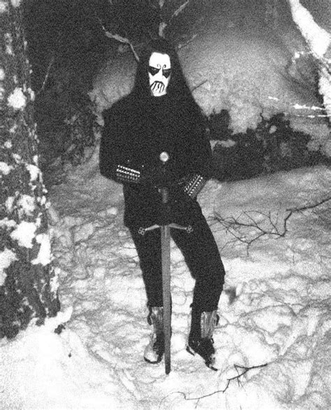 Satyr From Satyricon Around The Time Of Their Debut Lp “dark Medieval