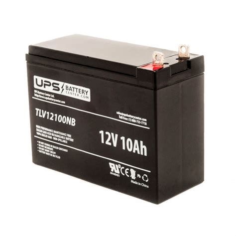 12V 10Ah Nut & Bolt Battery - Sealed Lead Acid - VRLA - Battery - TLV12100NB