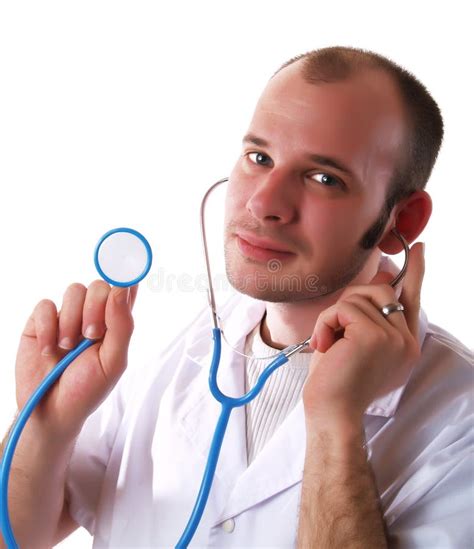 Doctor Using A Stethoscope Royalty Free Stock Photography Image 4277037