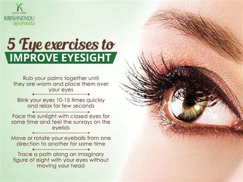 Eye Exercises To Improve Eyesight Naturally Cronoset