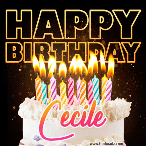 Happy Birthday Cecile S