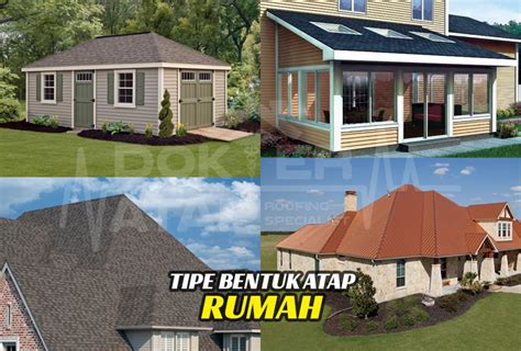 Jenis Bentuk Atap Rumah