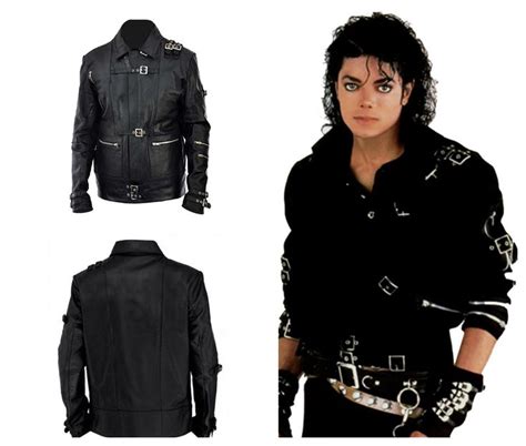 Michael Jackson Bad Leather Jacket Jacketsinn Celebrity Jackets