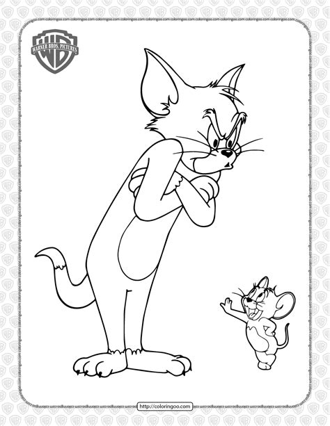 Printable Tom And Jerry Coloring Pages Love Coloring Pages Cartoon Coloring Pages Printable