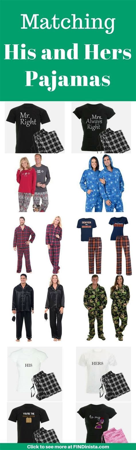 his and hers pajamas 15 pairs of matching pajamas for couples matching couple ts