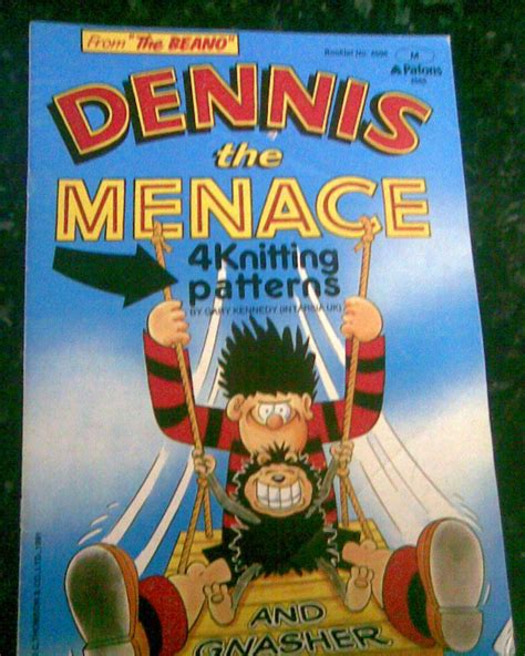 Dennis The Menace 4 Knitting Patterns Uk Kennedy Gary Books