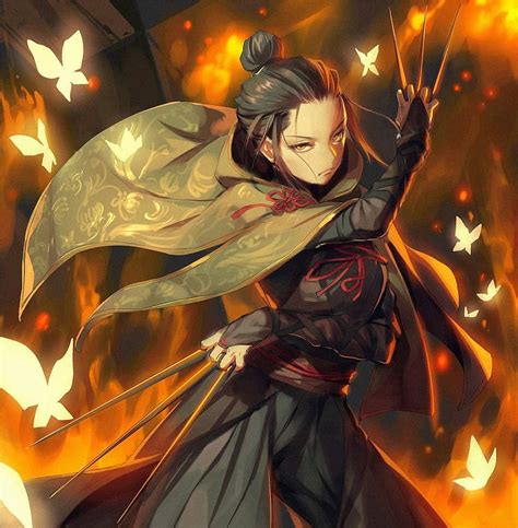 Lady Butterfly Character Art Fantasy Character Design Anime