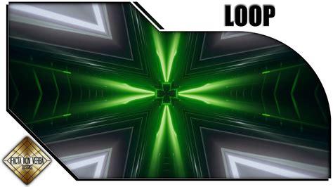 Free Video Background Loop Footage 2k 1440p30 Green Kaleidoscope