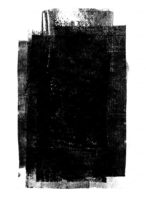Black Rolled Ink Texture Containing Ink Letterpress And Rough