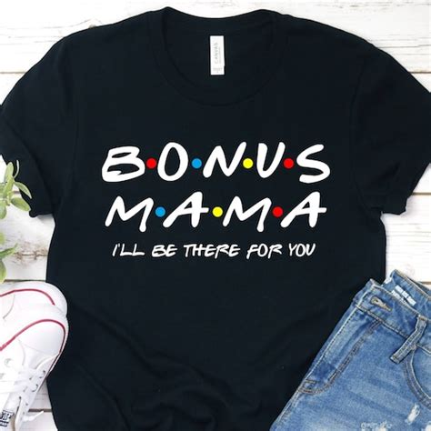 Badass Bonus Mom Tee Shirt For Stepmom T For Stepmother Etsy