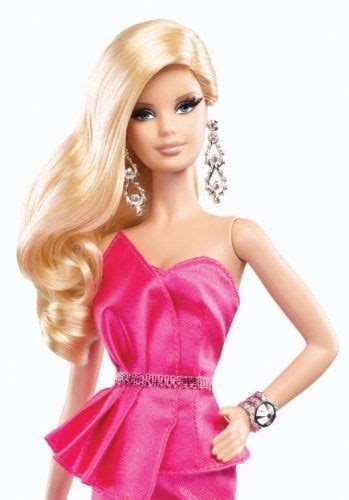 shop barbie the look pink gown barbie doll at artsy sister in 2022 pink gowns hot pink