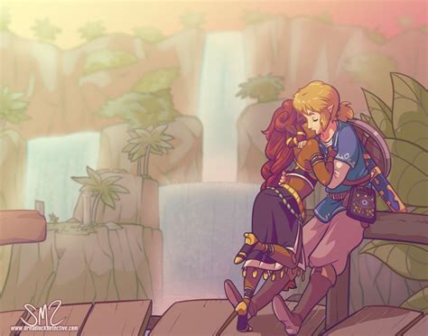 Evening On Floria BridgeAnother Link X Riju Commission From The