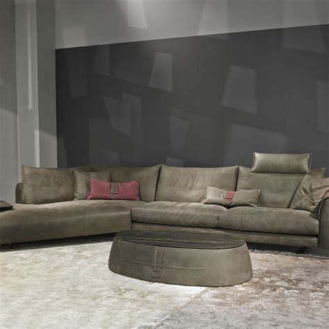 Karl Leather Sofa • Gamma Sofa And Sectionals • Perlora • Pittsburgh Pa