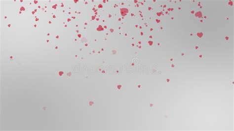 Red Hearts Animation For Valentines Day Stock Footage Video Of