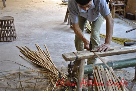 China Hidden Crafts Bamboo Weaving Art
