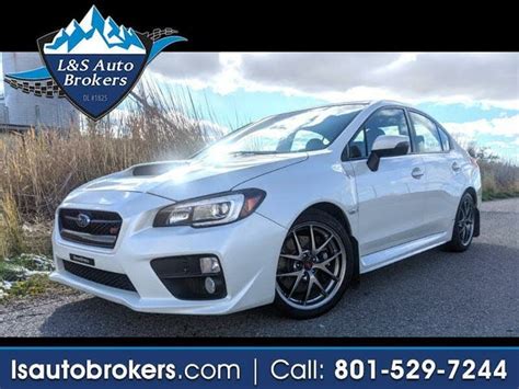 2017 Subaru Wrx Sti Limited With Low Profile Spoiler Awd Usados En