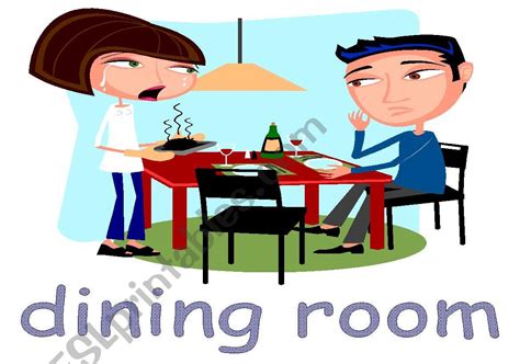 Rooms of the house flashcards - ESL worksheet by ydroj