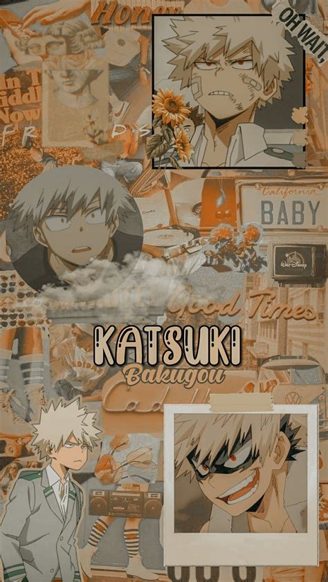 Katsuki Bakugou Aesthetic Collage