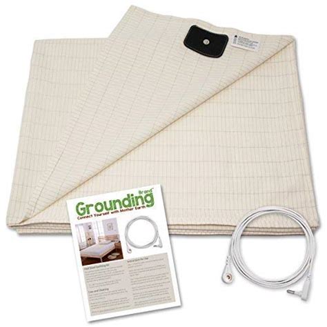 Buy Earthing Half Sheet With Grounding Connection Cord Silver