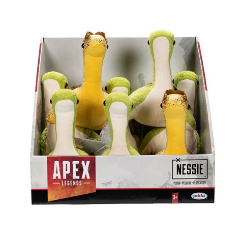 Apex Legends Series 4 Emperor And Green Nessie 6 Inch Plush Case Of 8